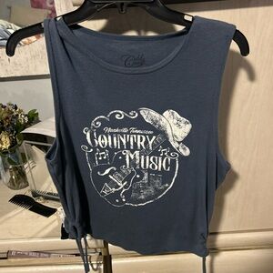 Cold Crush Country Music Muscle Tee